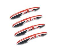Pour MINI Pour Cooper S Pour JCW F55 Pour Clubman F54 F60 Pour Countryman Style Voiture Couvre-poignées Porte Union Jack Voiture Poignées de porte extérieure(I,With hole)