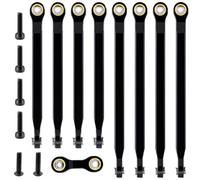 Pour Mini Pour E-Revo Brushless 1/16 Kit 8 Biellettes Traction Alliage D'aluminium Voiture RC pièces De Rechange Accessoires Voiture Rc