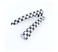 Pour MINI Pour JCW F54 R55 Pour Clubman 2 Pièces Union Jack Voiture Coffre Poignée Porte Arrière Autocollants Couverture Voiture Poignées de porte extérieure(E)