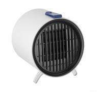pour mini pour radiateur Soufflant 500W pour ptc pour chauffage Électrique Portable Silencieux 36dB pour Bureau Salon pour chambre 15x16x14cm