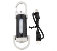 pour mini pour torche LED USB-C Porte-Clés Mode pour clignotant | Rechargeable USB-C, 3 modes lumière, compact 88mm, idéal pour porte-clés, à main