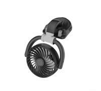 pour mini Ventilateur Bureau Compact pour pour mini Ventilateur | Structure ABS , rotation 360 degrés, sécurité enfants, clip stable, poussette et lit(One-head Holder Fan)