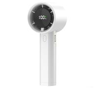 Pour mini ventilateur USB avec batterie rechargeable de 3000 mAh pour une utilisation longue durée, support de charge USB et base réglable pour une direction flexible de l'air (A)