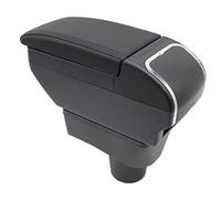 Pour Mitsubishi Mirage Attrage Space Star 2014-2023 Accoudoirs Boîte de rangement centrales Consoles main avec porte gobelets nori