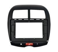 pour Mitsubishi pour ASX 2013-2017 Façade D'installation Autoradio 2 DIN 10,1 Pouces avec Lecteur DVD/MP5 Et Cadre De Montage sur Tableau De Bord DYDGUTUFB
