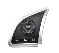 Pour Mitsubishi Pour ASX Pour Mirage Pour Space Pour Star L200 Commutateur Régulateur Vitesse Bouton Volant Commutateurs Lecteur Audio Android Télécommande de volant de voiture sans(La gauche)