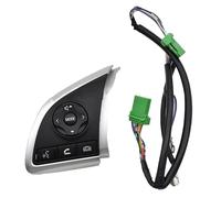 Pour Mitsubishi, Pour ASX, Pour Mirage, Pour Space, Pour Star, L200 Commutateur Régulateur Vitesse, Bouton Volant, Commutateurs Lecteur Audio Bouton Commutation Volant Multifonction(Left-wire)