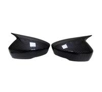 Pour Mitsubishi Pour Eclipse Cross 2018-2022, Couvercle De Rétroviseur, Garniture De Porte Extérieure En Fibre De Carbone FIXCOR(Carbon look)