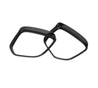 Pour Mitsubishi Pour Eclipse Cross 2018-2025 Aile Latérale De Portière De Voiture Rétroviseur Pare-soleil Pare-pluie Garniture De Visière FIXCOR(Carbon fiber B 2pcs)