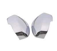 Pour Mitsubishi Pour Eclipse Pour Cross 2018-2022 Coque De Rétroviseur Extérieur Cache-aile Garniture De Porte Aspect Fibre Carbone Coque Rétroviseur(Argent)