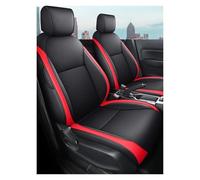 pour Mitsubishi pour Eclipse pour Cross pour Lancer X pour ASX pour Outlander pour Pajero pour Sport Housses Siège Voiture Ensemble Complet Housses Siege(Full Set-Black Red)