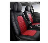 Pour Mitsubishi Pour Eclipse Pour Cross Pour Lancer X Pour Pajero Pour Sport Pour Outlander Housse De Siège Voiture Imperméable Housses de siège(5Pc-Black Red)