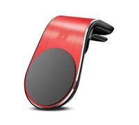 pour Mitsubishi pour Eclipse pour Lancer pour Outlander pour Pajero Support Téléphone Voiture Magnétique Évent Aimant GPS Smartphone Support Telephone Voiture(Red)