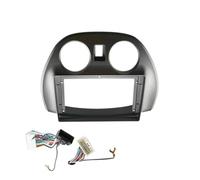 pour Mitsubishi pour Eclipse pour Spyder 2005-2012 Cadre Audio 9 Pouces pour Autoradio, Lecteur DVD Et Système Multimédia KLAUER(Frame Cable Set)