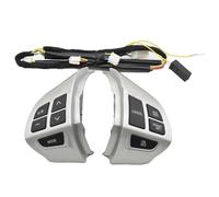 Pour Mitsubishi Pour Lancer CX 10 Pour Lancer X Pour Outlander Pour ASX Pour Colt Bouton Volant Multifonction Régulateur Vitesse Commutateur Bouton Commutation Volant Multifonction(Silver Black)