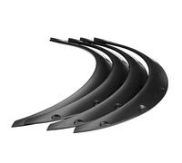 Pour Mitsubishi Pour Lancer Pour Evolution Pour Eclipse Universal Car Wheel Arch Fender Flares Mudguard Wheel Eyebrow 4x RESPUNEKBAH