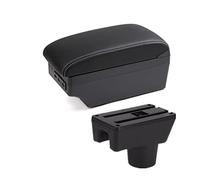 Pour Mitsubishi Pour Mirage Pour Space Star Pour Attrage Boîte D'accoudoir De Voiture Boîte De Rangement Modification Avec Accessoires De Voiture USB(C3 7 USB)