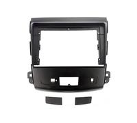 pour Mitsubishi pour Outlander 2008-2015 2016 2 Din 9 Pouces Android Voiture Stéréo Fascia Panneau Cadre Tableau Bord Kit DVD GPS MP5 Lecteur Cadre de façade Radio