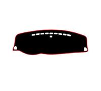 Pour Mitsubishi Pour Outlander 2009-2012 Conduite À Droite Et Gauche Voiture Tableau De Bord Couvre Tapis Ombre Coussin(LHD,Red Edge)