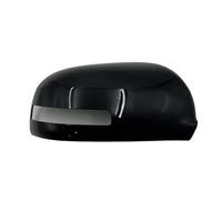 Pour Mitsubishi Pour Outlander 2013 2014 2015 2016 2017 2018 Rétroviseur Extérieur Aile Couvercle De Porte Coque Latérale Boîtier FIXCOR(Black right side)