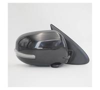 Pour Mitsubishi Pour Outlander 2014-2019 Rétroviseur Extérieur De Voiture Rétroviseur Latéral Rétroviseur De Porte Ensemble 9 Broches Pliage Automatique Rétroviseurs complets pour voitures(Noir-droite