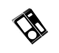 Pour Mitsubishi Pour Outlander 2022 2023 LHD Consoles De Voiture Panneau Changement Vitesse Garniture Couvercle Cadre Commande Central Autocollant HLWXMDZ(Black LHD)