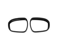 Pour Mitsubishi Pour Outlander 4 PHEV 2022 2023 2024 Couvercle De Rétroviseur Latéral Protection Contre La Pluie Garnitures De Cadre De Sourcil FIXCOR(ABS Carbon Fiber B)