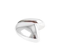 Pour Mitsubishi Pour Outlander 4 PHEV 2022 2023 2024 Couvercle De Rétroviseur Latéral Protection Contre La Pluie Garnitures De Cadre De Sourcil FIXCOR(ABS Chrome A)