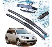 ,pour Mitsubishi,pour Outlander MK1 2003 2004 2005 2006 2007 Accessoires Balais d'essuie-Glace Avant,pour Car Cutter UJ Hook