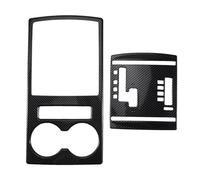 Pour Mitsubishi Pour Pajero 2007-2019 Cadre De Panneau De Commande Centrale Avec Levier De Vitesses Porte-gobelet Et Cadre Décoratif RESPUNEKBAH