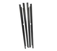 Pour Mitsubishi Pour Pajero 2th V20 V31 V43 V32 V33 1989-1999 MB669117 4pcs/set Black Car Window Glass Seal Moulding Trim WEFOLEN