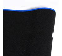 Pour Mitsubishi Pour Pajero Pour Sport 2 2008~2015 Tableau De Bord Couverture Pare-soleil Dashmat Accessoires Tapis de console centrale(Blu,RHD)