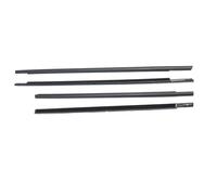Pour Mitsubishi Pour Pajero Sport Bande D'étanchéité Caoutchouc Noire Vitre Latérale Bande D'eau Extérieure Vitre Joint Étanchéité Voiture