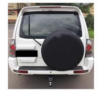 pour Mitsubishi pour Pajero V73 2005-2017 Matériau ABS Aileron Toit Arrière Noir Brillant Ou Blanc Ou Argenté Aileron Coffre Arrière(Le Noir)