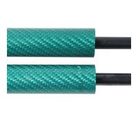 Pour Mitsubishi Pour Space Pour Star 1995-2002 Tiges Support Levage Coffre Wagon Amortisseur Chocs Cylindres Piston Entretoises Hayon Arrière Vérins Gaz Hayon Arrière(Green Carbon Fiber)