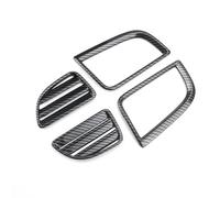 Pour Mitsubishi Pour Strada Pour Triton L200 2019 2020 2021 2022 Garniture De Sortie De Climatisation De Voiture Cadre De Ventilation Cache WEFOLCC(4 pieces)