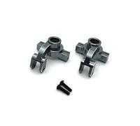 Pour MJX 10208 V1 1/10 Pièces Avant Arrière Bras Oscillant Kit Bras Direction Coupelle Moyeu Support Biellette Support D'amortisseur Voiture RC Pièces Remplacement RC(Gray,Steering Cup)