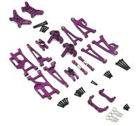 pour MJX 14209 14210 1/14 Coupe Direction Métal Supérieure Inférieure Kit Bras Oscillant Amélioration Voiture RC Réparation Modification Pièces Accessoires Bras Oscillant Vertical