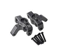 Pour MJX 14209 14210 H14BM 1/14 Alliage D'aluminium Coupelle Direction Voiture Télécommandée Réparations Améliorations Pièces Rechange Composants Rc(Gray)