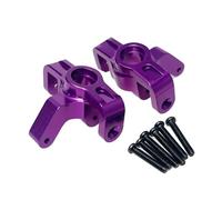 Pour MJX 14209 14210 H14BM 1/14 Alliage D'aluminium Coupelle Direction Voiture Télécommandée Réparations Améliorations Pièces Rechange Composants Rc(Purple)