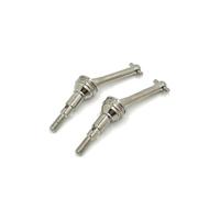 Pour MJX 14301 14302 14303 1/14 RC Control Car Model Parts Accessories Metal Upgrade Front And Rear Drive Shaft CVD Arbre Transmission RC(Silver)