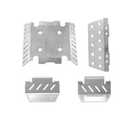 Pour MJX H8H V1 V2 1/8 Protection Châssis Avant Arrière Acier Inoxydable Voitures Télécommandées Accessoires Mises À Niveau Remplacement Rc Voiture ChâSsis