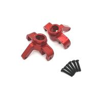 Pour MJX Pour Hyper Go 14209 14210 1/14 14230B Coupelle De Direction En Alliage D'aluminium Pièces Et Accessoires Pour Camions RC Mises À Niveau Et Remplacements RC Coupelle Direction(Red)