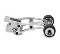 Pour Mjx Pour Hyper Go 14209 14210 1/14 Barre De Wheeling En Métal Pièces Rechange Accessoires Et Améliorations Pour Voitures RC RC Crawlers Pièces(Silver)