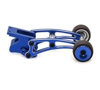 Pour Mjx Pour Hyper Go 14209 14210 1/14 Barre De Wheeling En Métal Pièces Rechange Accessoires Et Améliorations Pour Voitures RC RC Crawlers Pièces(Blue)