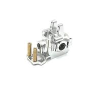 Pour MJX Pour Hyper Go 14209 14210 14301 14302 14303 1/14 Boîtier Boîte Vitesses Avant En Métal Et Boîtier Différentiel Pièces Mise À Niveau Pour Voitures Radiocommandées RC Pièces Rechange(Silver)