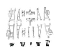 pour MJX pour Hyper Go 14209 14210 H14BM 1/14 Bras Suspension Avant Bloc Direction Liaison Moyeux Arrière RC Voiture Mise À Niveau Réparation Les Pièces Bras Oscillant Vertical