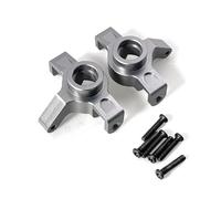 Pour Mjx Pour Hyper Go 14301 14302 1/14 Bloc De Direction En Métal Télécommande Pièces Et Accessoires De Voiture Mise À Niveau Remplacement Et Utilisation RC Coupelle Direction(Gray)