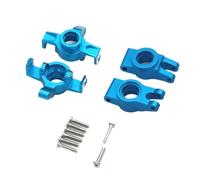 pour MJX pour Hyper Go 14301 14302 1/14 Coupelle De Direction Avant en Métal Et pour Porte-moyeu Arrière Accessoires Mise À Niveau pour Voiture RC