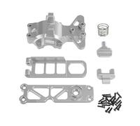 Pour MJX Pour Hyper Go 16207 16208 16209 16210 H16V3 M162 M163 1/16 Couvercle De Boîte Vitesses Avant Fixation Au Deuxième Étage En Métal Parti RC(Silver)